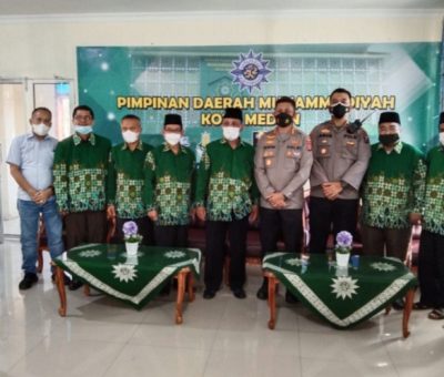 Kapolrestabes Medan Silaturahmi Dengan Pimpinan Muhammadiyah Kota Medan