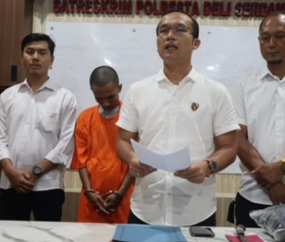 Sat Reskrim Polresta Deli Serdang Ungkap Kasus Pencurian Dengan Kekerasan Yang Terjadi Di Kecamatan Tanjung Morawa