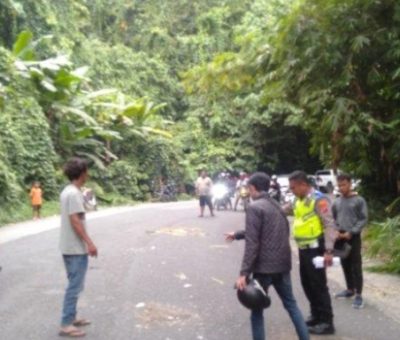 Kecelakaan Maut Jalur Medan-Berastagi, Damai Sitepu Warga Kecamatan Binjai Selatan Tewas Digilas Mobil