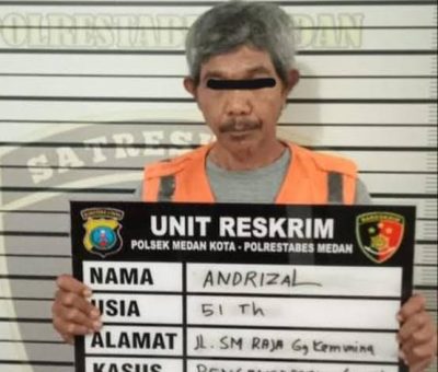 Petugas Parkir Hendak Aniaya Driver Ojol Pakai Martil Di Medan Ditangkap Polsek Medan Kota